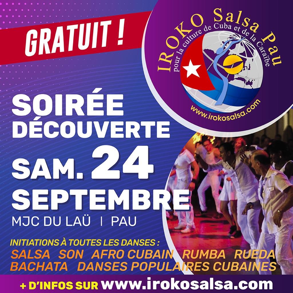 flyer soirée Iroko