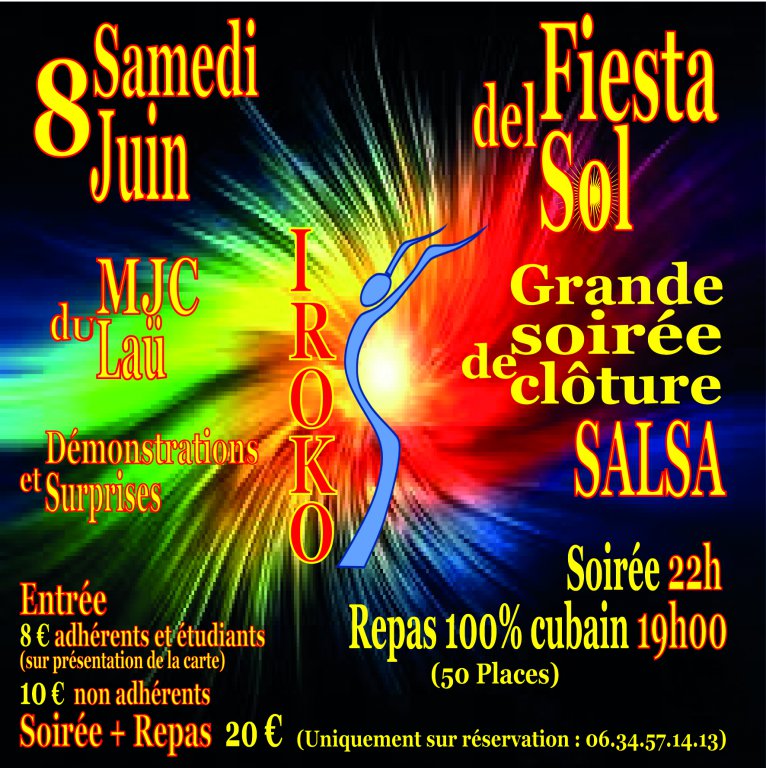 flyer soirée Iroko