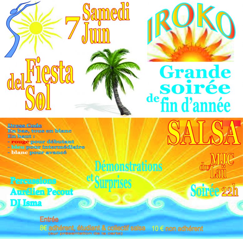 flyer soirée Iroko