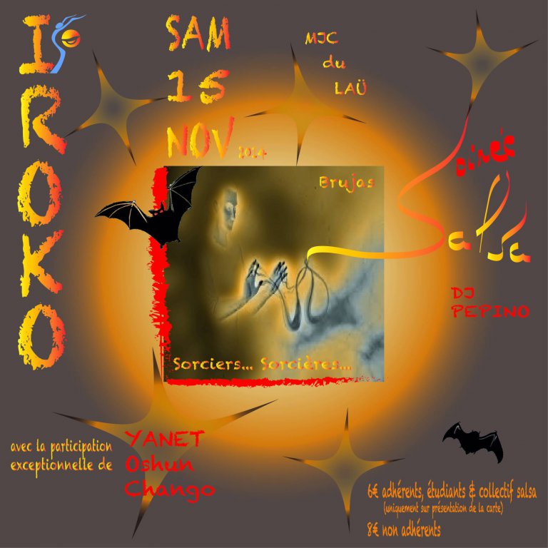 flyer soirée Iroko