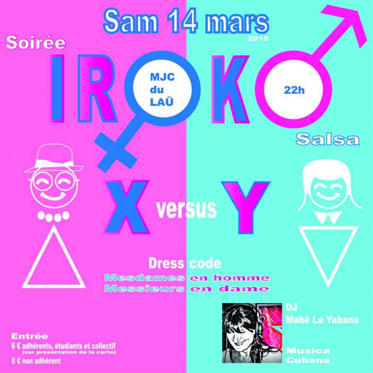 flyer soirée Iroko