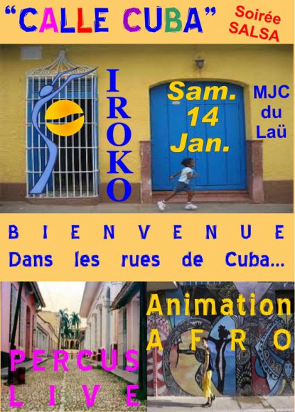 flyer soirée Iroko