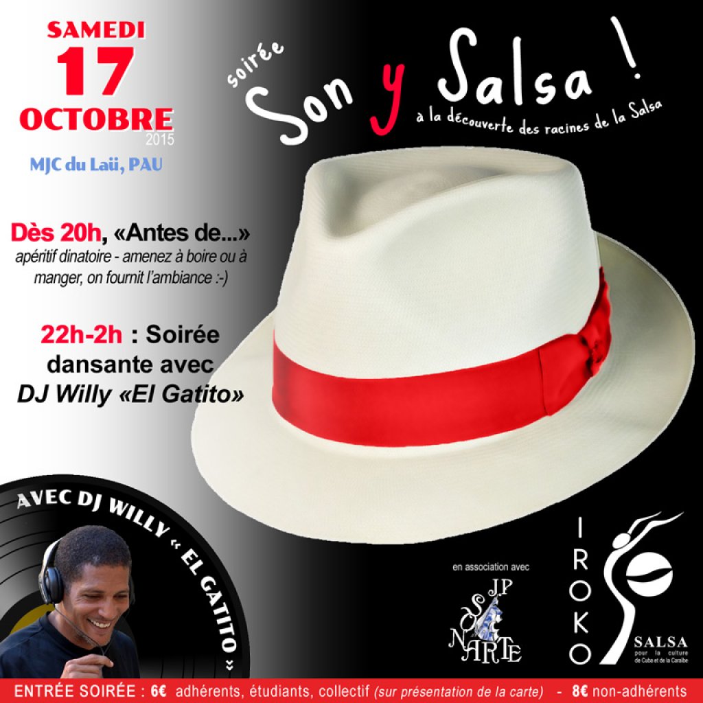 flyer soirée Iroko