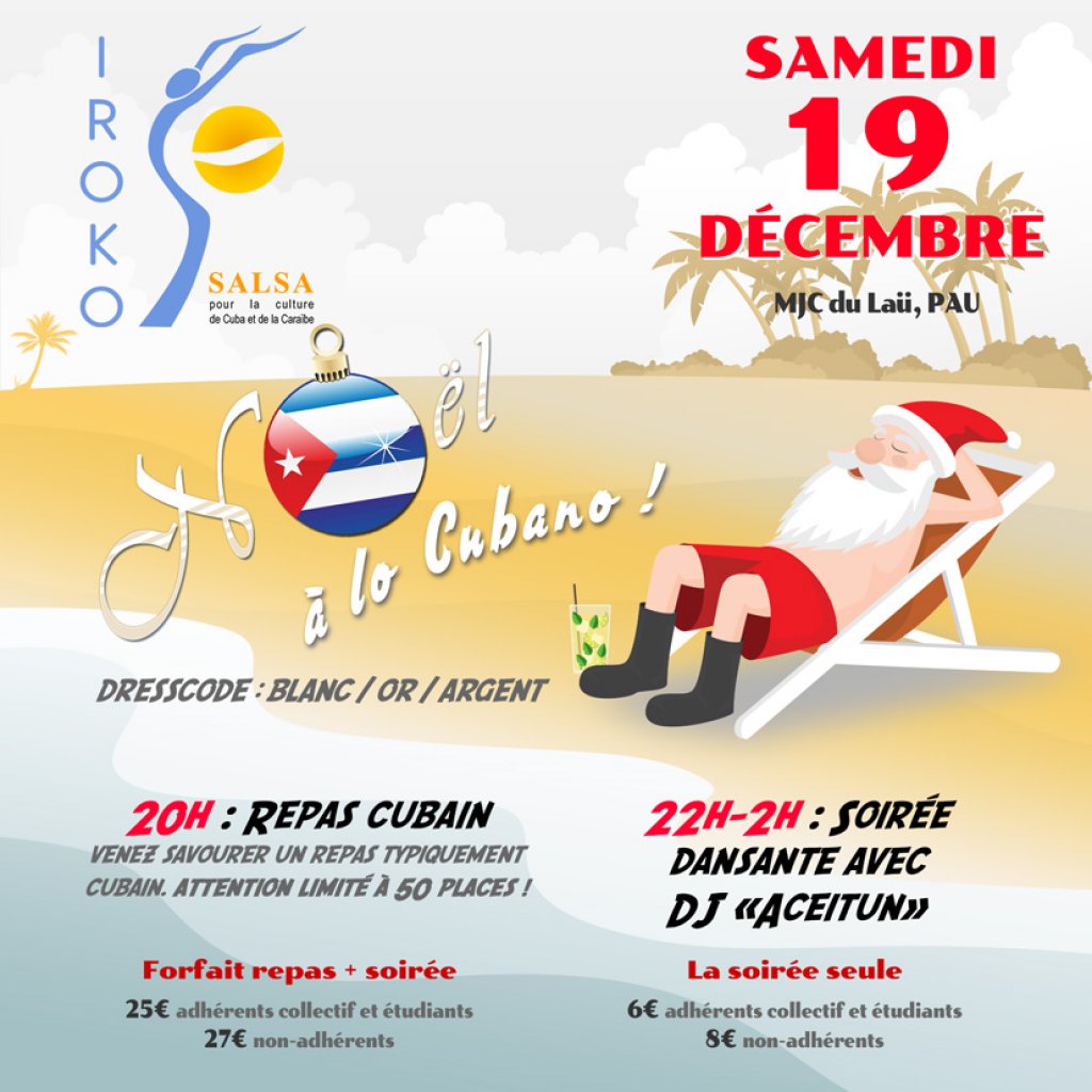 flyer soirée Iroko