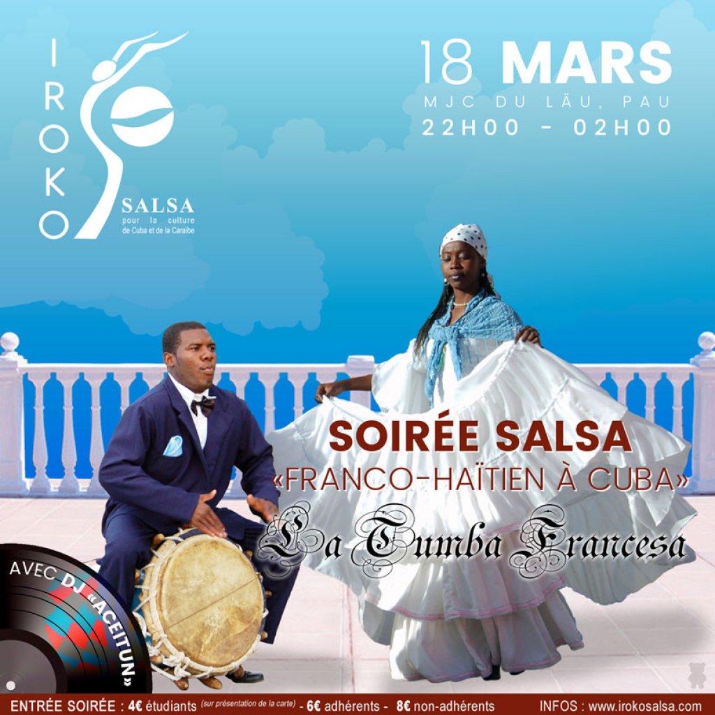 flyer soirée Iroko