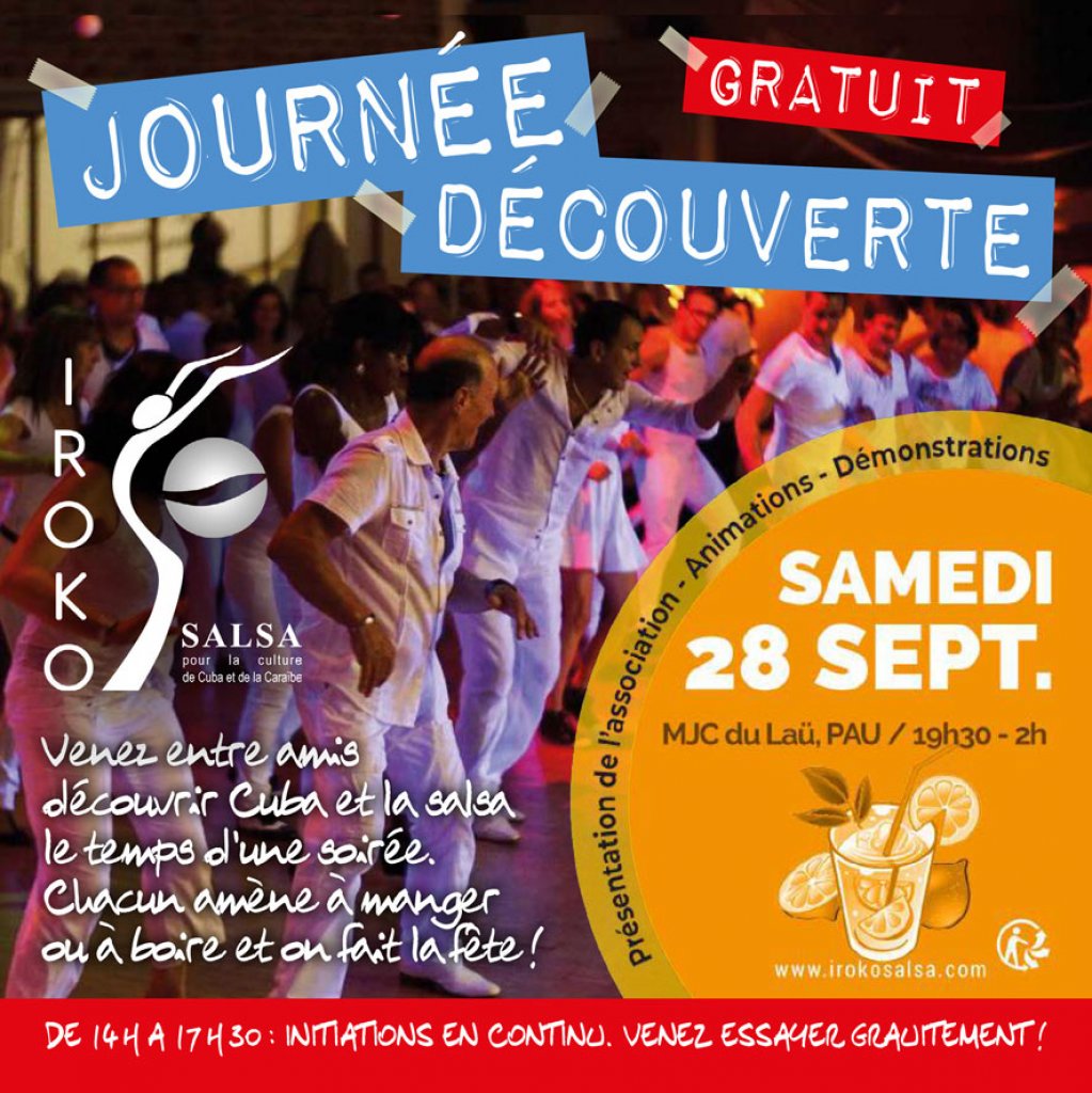 flyer soirée Iroko